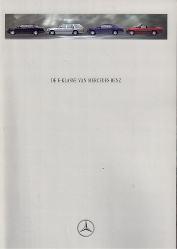 Brochure mercedes w124 break - w124,