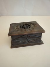 Boite Ancienne En Bois Decor Breton