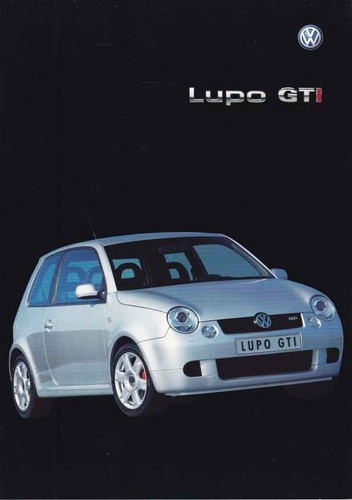 Catalogue brochure lupo gti - vw,
