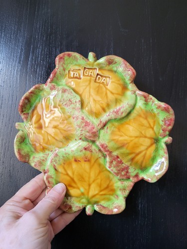 Petit plat barbotine - petit,
