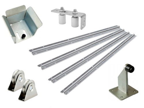 Porte rail coulissante set - coulissante,