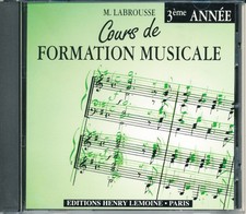 CD Cours de Formation Musicale
