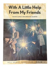 The Beatles Music Sheet With A