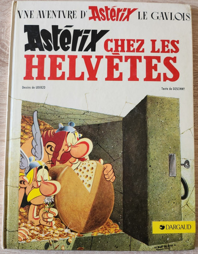 Astérix chez les helvètes - bd,