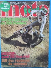 MAGAZINE MOTO VERTE N°11 ESSAI 310 OSSA TRIAL LE POSTER CENTRAL EST PRESENT