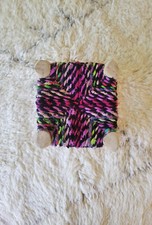 Tabouret boucharouite marocain