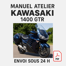 Manuel Atelier Kawasaki 1400