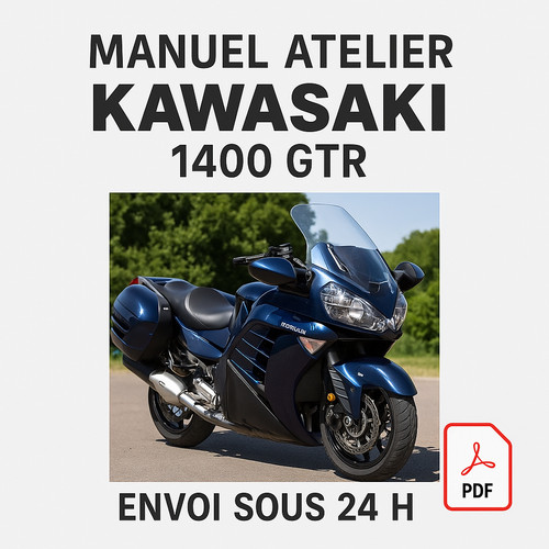 Manuel atelier kawasaki 1400 - manuel,