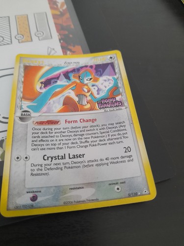 Carte pokémon deoxys holo - carte,