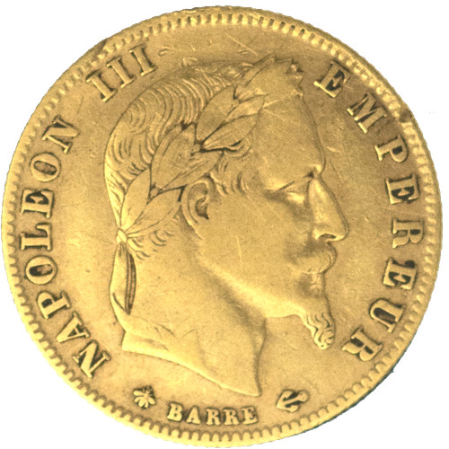 Second empire francs or - second-empire-5,