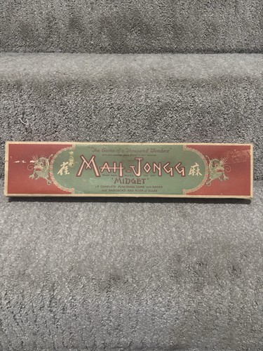 Vintage 1923 mah jongg jong - vintage,