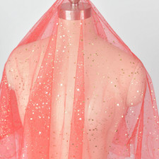 Brillant Sequin Dentelle Tissu