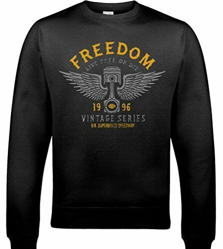 Sweat capuche biker vintage - capuche,