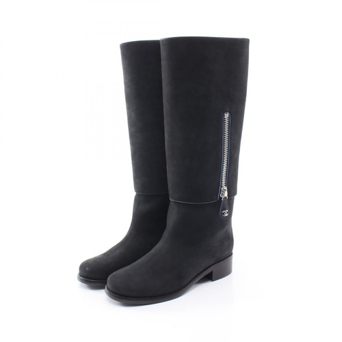Bottes longues chanel g28486 - bottes,