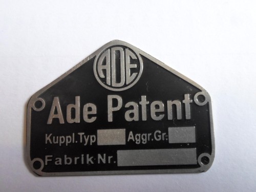 Plaque bouclier ade - bouclier, brevet