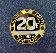 Francs 1993 mont michel - 20,