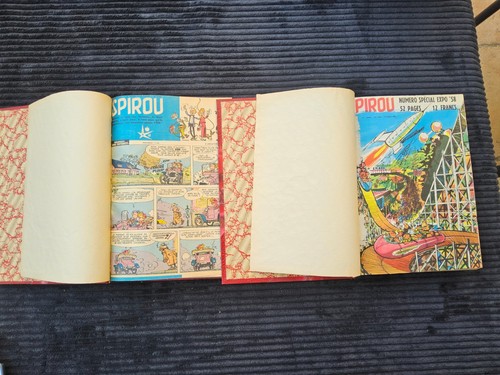 Reliure spirou année - spirou,