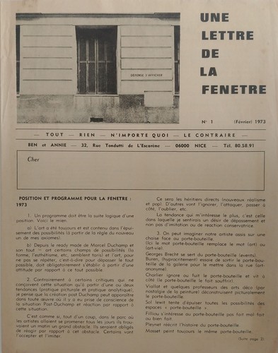 Ben revue une - (vautier), "une