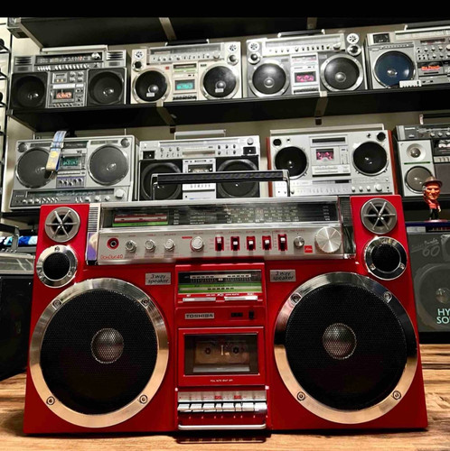Sharp vintage boombox - sharp,