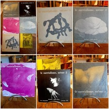 BRETON, Andre. : Revues LE SURREALISME, MEME Complet en 5 volumes.