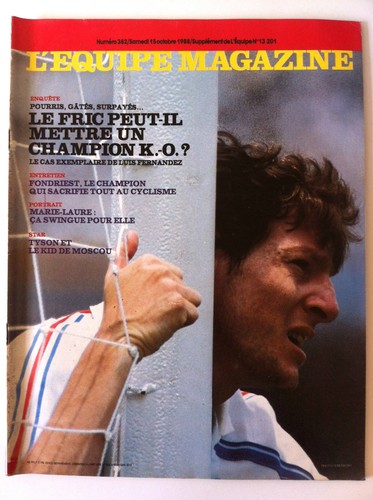 Equipe magazine 10 1988 - l'equipe, 15/10/1988