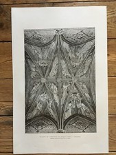 Plafond de l'oratoire de