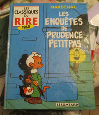 LES CLASSIQUES DU RIRE T 3 LES ENQUETES DE PRUDENCE PETITPAS BD EO 1995 TBE
