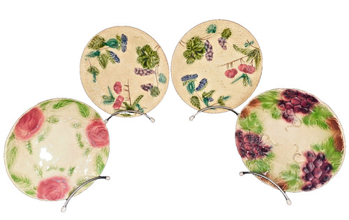 Lot assiettes en - 4,