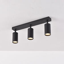 Plafonnier À 3 Lampes Orientable TRIO Noir