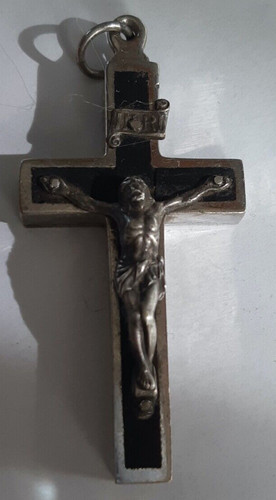 Pendentif reliquaire croix - pendentif,