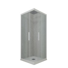 CABINE PAROIS DOUCHE D'ANGLE