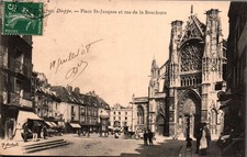 *76553 cpa 76 Dieppe - Place Saint Jacques