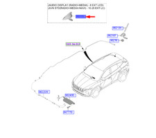 Antenne combinée HYUNDAI