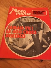 MOTO REVUE 1972 N° 2064 février Hiro Aspes 125 Honda Egli Dresda Suzuki 100 LS3