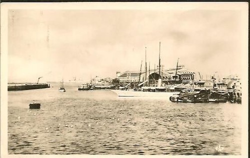 Cpa cherbourg la gare - 50,