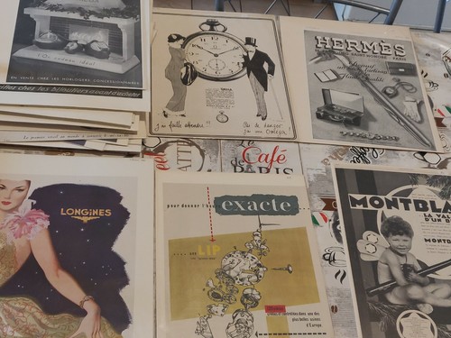 Lot affiches publicitaires - lot, 40