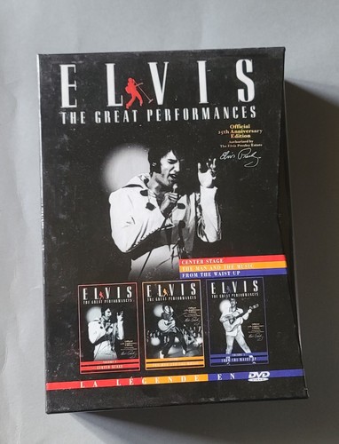 Coffret 3dvd elvis presley - -,