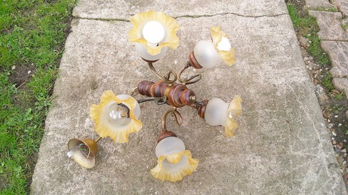 Suspension lustre vintage - vintage, 5