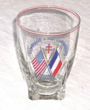 Verre émaux WW2 Hommage à