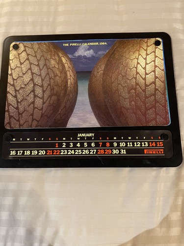 Calendrier pirelli 1984 uwe - calendrier,