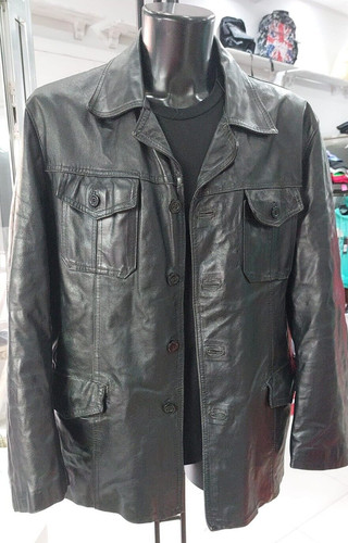 Veste cuir bayside homme - veste, en