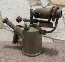 Ancienne Lampe a souder, chalumeau EXPRES UNIS-FRANCE 333 SNCF ANTIQUE LAMP 11/1