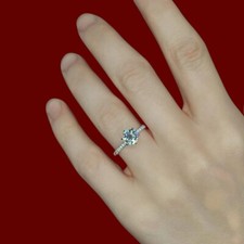 Bague diamant créée en