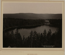 Suisse, Mummelsee b. Achern. bad. Schwarzwald Vintage print, Switzerland Photo