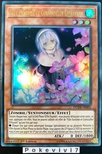 Carte YU-GI-OH! FILLE FANTÔME ET CORNOUILLER EFFRAYANT DUDE-FR005 FR UR NEUF