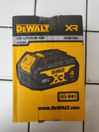 Dewalt dcb182 batterie 18v - dewalt, 4ah
