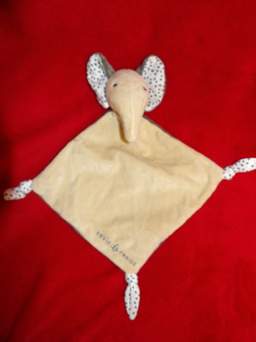 Doudou plat envie - envie, fraise