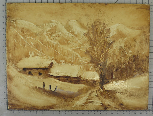 Tableau huile paysage - tableau, l'huile