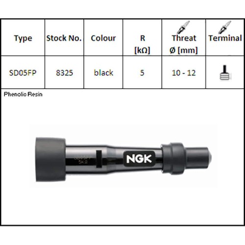 Pipetta bougie ngk sd05fp - pipetta,
