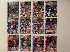 LOT 12 CARTES BASKET NBA UPPER